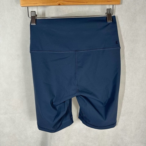 Everlane Perform Bike Activewear Exercise Shorts Blue Size Small - Picture 3 of 9